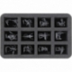 Feldherr Half-Size Case 50 for 28 mm figures - 12 miniatures