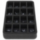 HS040A049 Feldherr foam tray for Kingdom of Bretonnia - 16 compartments