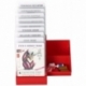 Feldherr card holder with token compartment for Wyrmspan - 9 dragon cards + game material