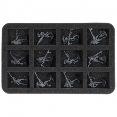 HS040A048 Feldherr foam tray for T‘au Empire - 12 compartments