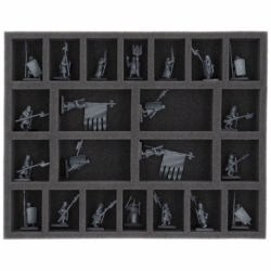 FS050A120 Feldherr foam tray for Kingdom of Bretonnia - 22 compartments
