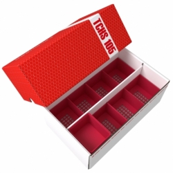 Feldherr Storage Box TCHS105 for 1350 game cards in Standard American Board Game Size + game material