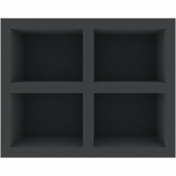 FS100A010 Feldherr foam tray for Tribes of Orcs and Goblins - 4 compartments