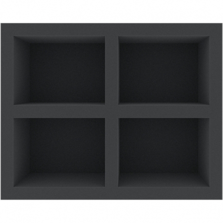 FS100A010 Feldherr foam tray for Tribes of Orcs and Goblins - 4 compartments