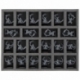 FS050A119 Feldherr foam tray for Tribes of Orcs and Goblins - 22 compartments