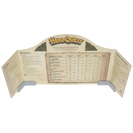 Feldherr Evil Sorcerer Screen standees for HeroQuest (2021)