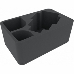 HSMFMD120BO 120 mm Half-Size Foam Tray for Auxilia Solar - Aethon Heavy Sentinel + Leman Russ Assault Tank