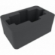 HSMFMC120BO 120 mm Half-Size foam tray for Dracosan Armoured Transport