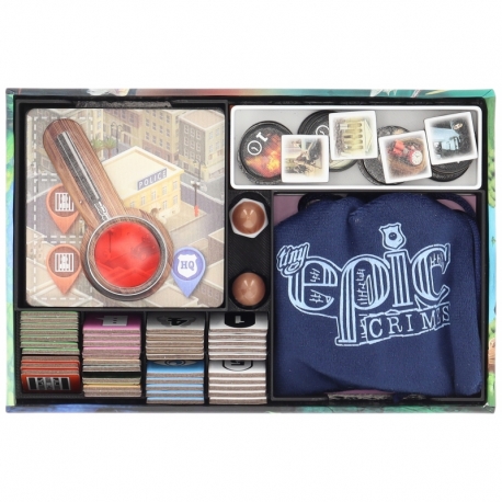 Feldherr Organizer Insert for Tiny Epic Crimes - core game box