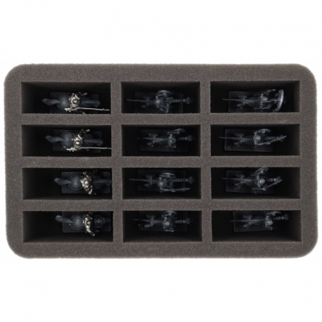 HS110A012 Feldherr foam tray for Tomb Kings of Khemri - 12 compartments