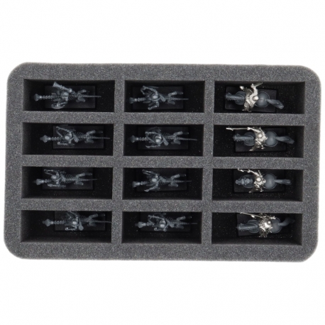 HS085A018 Feldherr foam tray for Tomb Kings of Khemri - 12 compartments