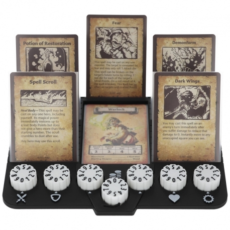 Feldherr Dashboard with counters for HeroQuest (2021)