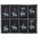 FS050A117 Feldherr foam tray for Kingdom of Bretonnia - 8 compartments