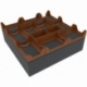 Feldherr foam tray set + Organizer insert for Runescape Kingdoms: Shadow of Elvarg - core game box