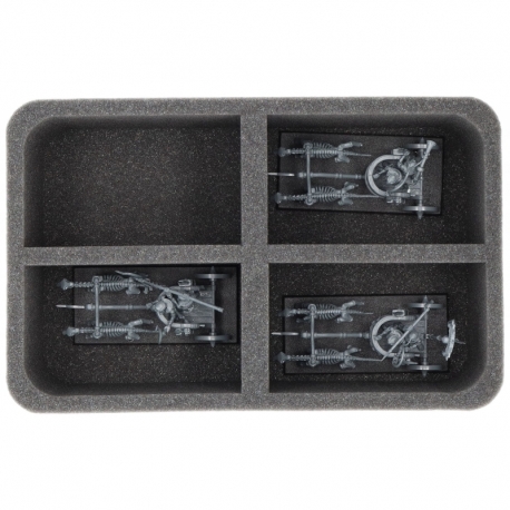 HS100A017 Half-Size foam tray for Tomb Kings of Khemri - 4 compartments