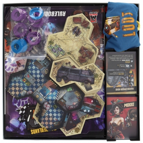 Feldherr Organizer inserto + espuma para Borderlands: Mister Torgue's Arena of Badassery - caja del juego principal