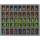 Feldherr Storage Box DSLB150 para sobremesa miniaturas a escala 1:72 (20 mm)