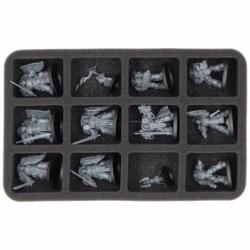 HS050A147 Feldherr foam tray for Space Marines - 12 compartments