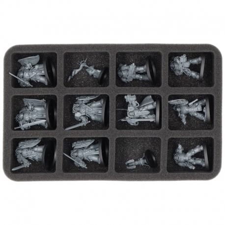 HS050A147 Feldherr foam tray for Space Marines - 12 compartments