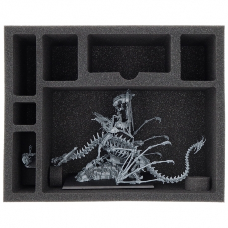 Feldherr foam set for Tomb King / Liche Priest on Necrolith Bone Dragon