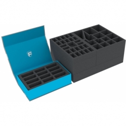Feldherr foam insert + Magnetic Box blue for Mythic Battles: Ragnarök - core game - miniatures