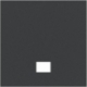 BXMFLU010 312 mm x 312 mm x 10 mm Foam Tray topper with a hole