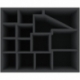 IYMFLT115BO 300 mm x 245 mm x 115 mm foam tray for board games with 14 compartments