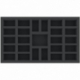 IXMFLS035BO 300 mm x 175 mm x 35 mm foam tray for board games with 25 compartments