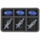 HS070A057 Feldherr foam tray for Legiones Astartes - 6 compartments