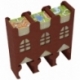 Feldherr Tiles Tower for square tiles 45 x 45 mm - 3 compartments