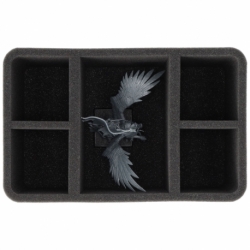HS140A004 Feldherr foam tray for Kingdom of Bretonnia - 5 compartments