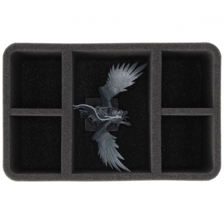 HS140A004 Feldherr foam tray for Kingdom of Bretonnia - 5 compartments
