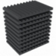DDMEWC040 360 mm x 260 mm x 28 mm Feldherr zig-zag pattern foam tray crosswise for Euro Container 40 x 30