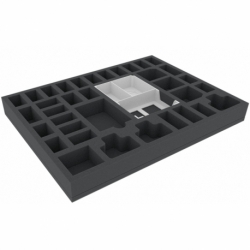 Feldherr foam set with card holder for HeroQuest (2021): Spirit Queen’s Torment + Prophecy of Telor