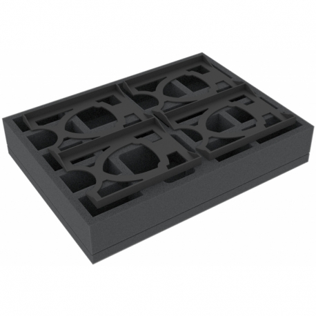 Feldherr espuma set con tarjeteros para HeroQuest (2021) - Prophecy of Telor - caja del juego de mesa