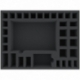 HBMFLE070BO 394 mm x 294 mm x 70 mm foam tray for board games with 37 compartments