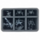 HS100A015 Feldherr Half-Size foam tray for T’au Empire - 6 compartments