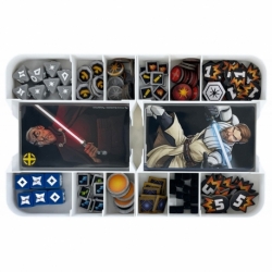 Feldherr MINI PLUS bag with Organizer Inserts for Star Wars: Shatterpoint - 1140 cards + game material