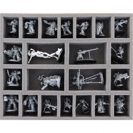 FS050A116 Feldherr Full-Size foam tray for Adeptus Mechanicus - 22 compartments