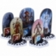 10 pcs. value pack Feldherr Dial Bases for Gloomhaven + Frosthaven + Gloomhaven: Jaws of the Lion multicolor