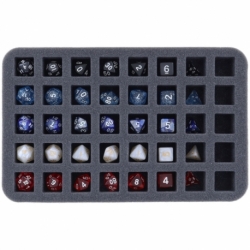 Feldherr Half-Size Case 50 for RPG dice sets