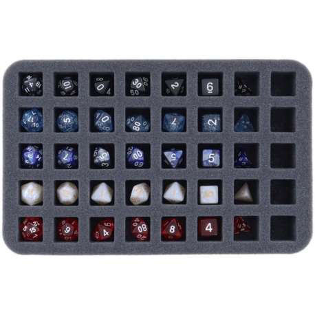 Feldherr Half-Size Case 50 for RPG dice sets
