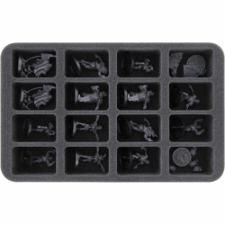 Feldherr Half-Size Case 50 for Blood Bowl - 16 Miniatures