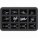 Feldherr Half-Size Case 50 for Blood Bowl - 12 Miniatures