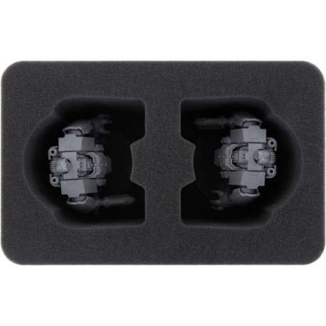 HS130A002 Feldherr foam tray for Primaris Invictor Tactical Warsuit