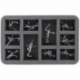 HS045A029 Feldherr foam tray for Harlequins - 10 compartments