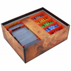 Feldherr Organizer Insert for Terraforming Mars: The Dice Game - core game box