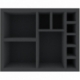 FSMFKV110BO 110 mm Full-Size foam tray with 10 compartments