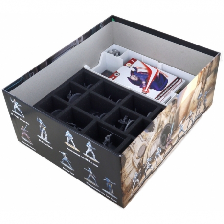 Feldherr foam set + Organizer Insert for Star Wars: Shatterpoint - core game box