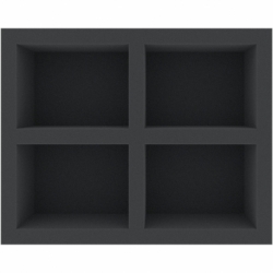 FS090A006 Feldherr foam tray for Adepta Sororitas Rhino - 4 compartments